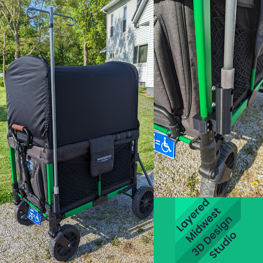 IV Pole Holder for Wonderfold W Series Wagons
