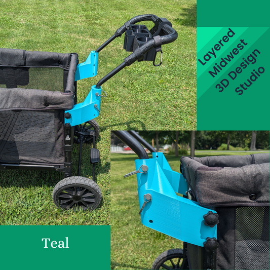 Wonderfold W4 Original Handlebar Extension | Regular or Adjustable | + Optional Cup Holder Add-On | 3D Printed | Made to Order