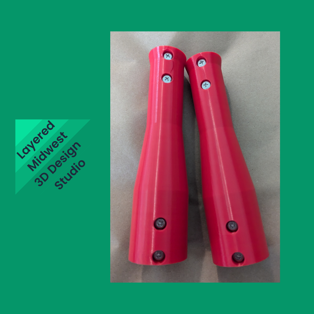 Wonderfold W1 / W2 Handlebar Extension | 3D Printed | Adds 7" of Height | Made to Order | W1 Tokidoki Compatible