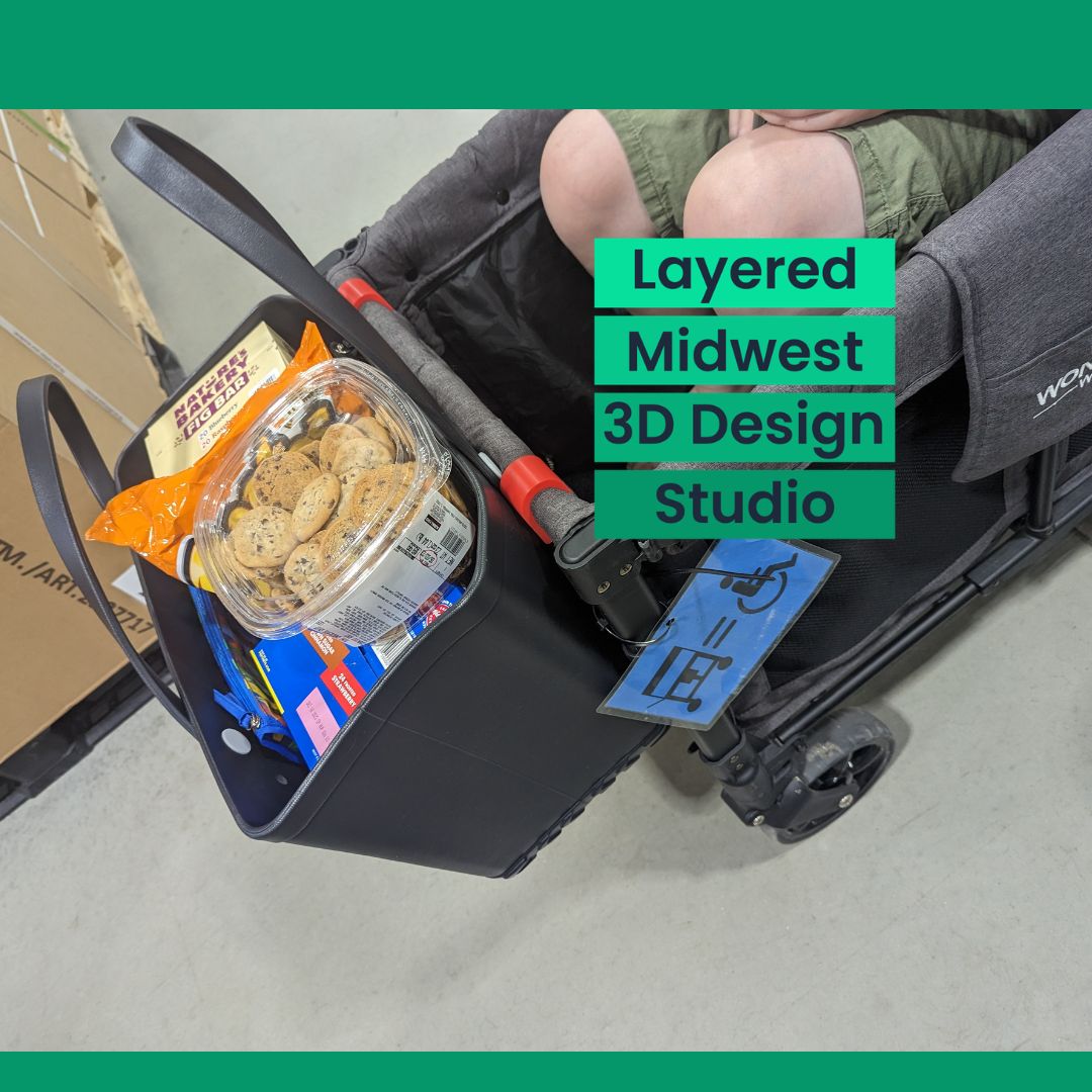 Wagon Hooks for Bogg Bag & Simply Southern | Fits Wonderfold W2/W4, Keenz XC/XC+, Jeep Wrangler, Baby Trend Wagons | 3D Printed | Made to Order