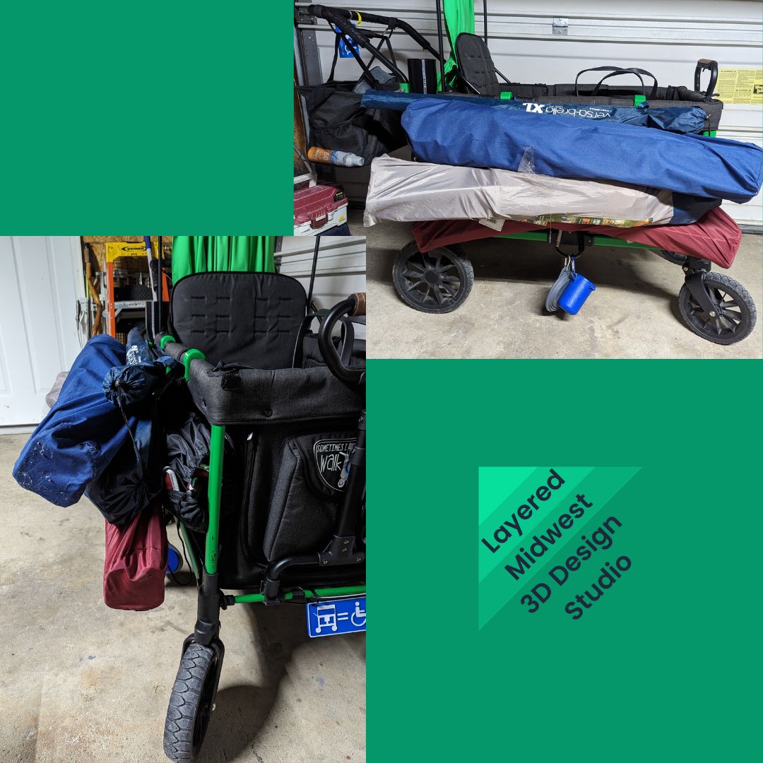 WonderHook | Wagon Hooks for Wonderfold W Series, Keenz XC/XC+, and Jeep Wrangler Stroller Wagon